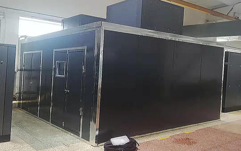 造幣廠(chǎng)空壓機噪聲治理